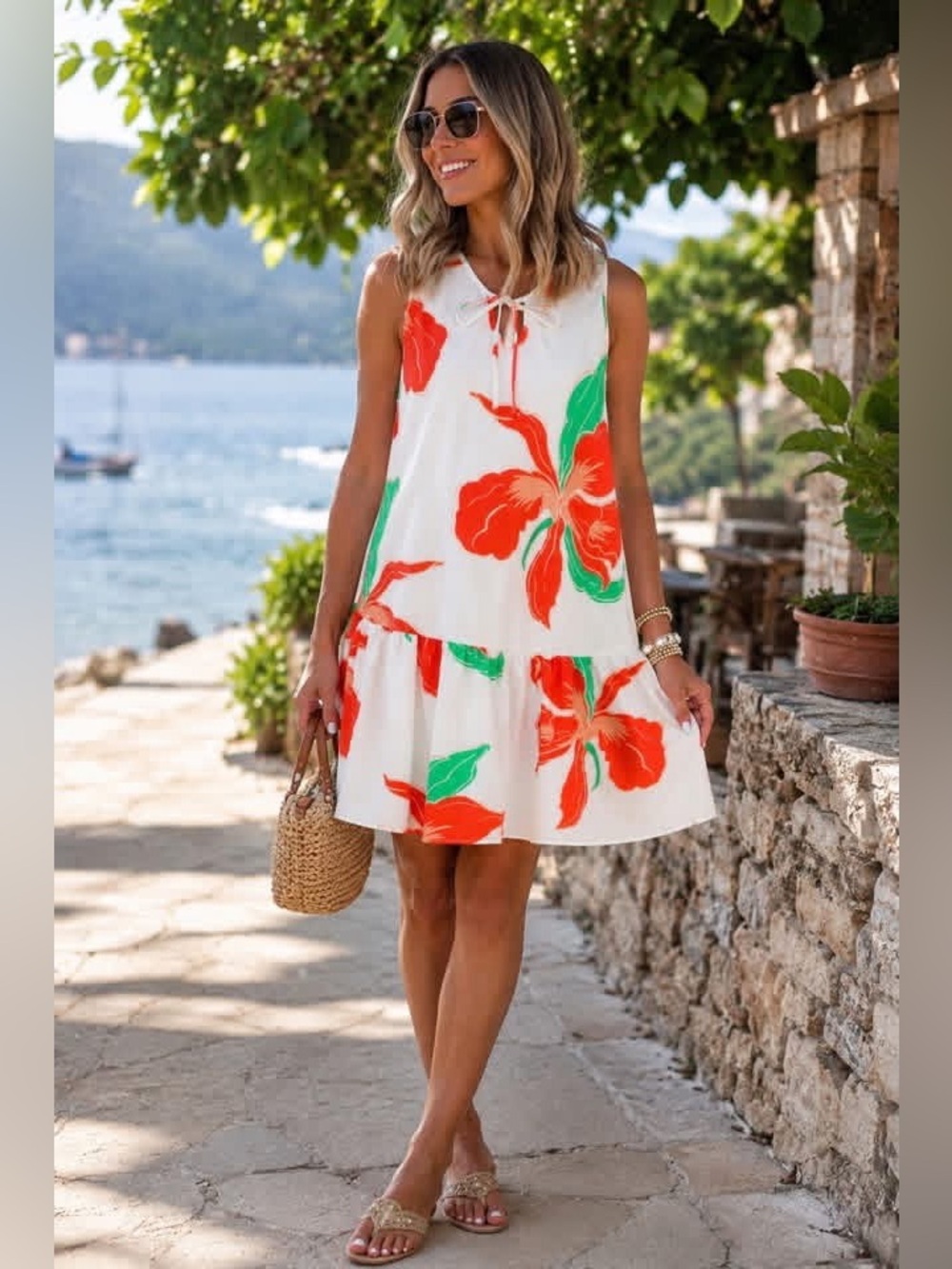 #10: NWT Floral Ruffle Dress